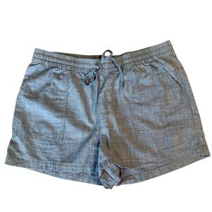 J.Crew Women's Blue Chambray Shorts
